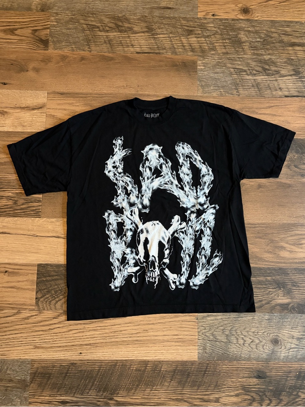 Sad-Boyz, Size XL, Black Tee, New without tag.